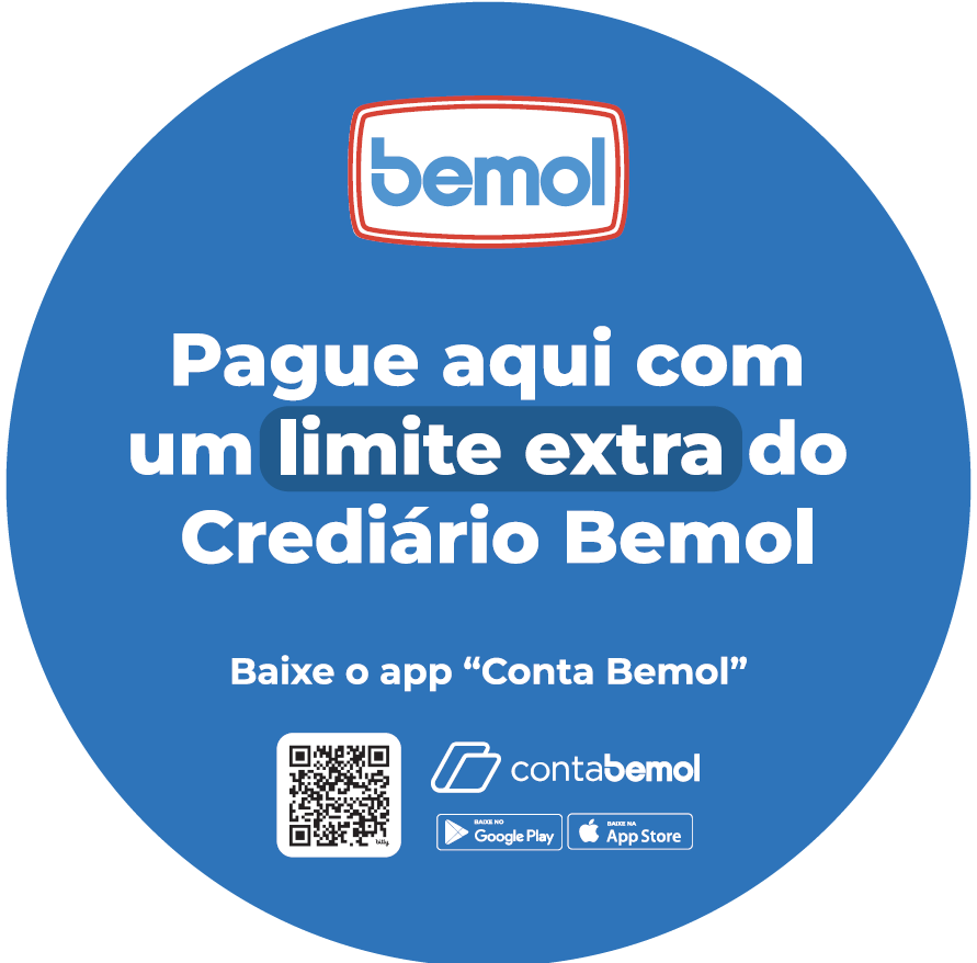 Pague aqui com limite extra do Crediário Bemol